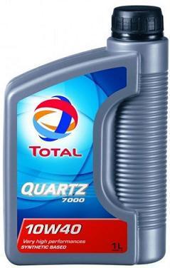 Total 201528 Масло моторное QUARTZ 7000 10W40 1L